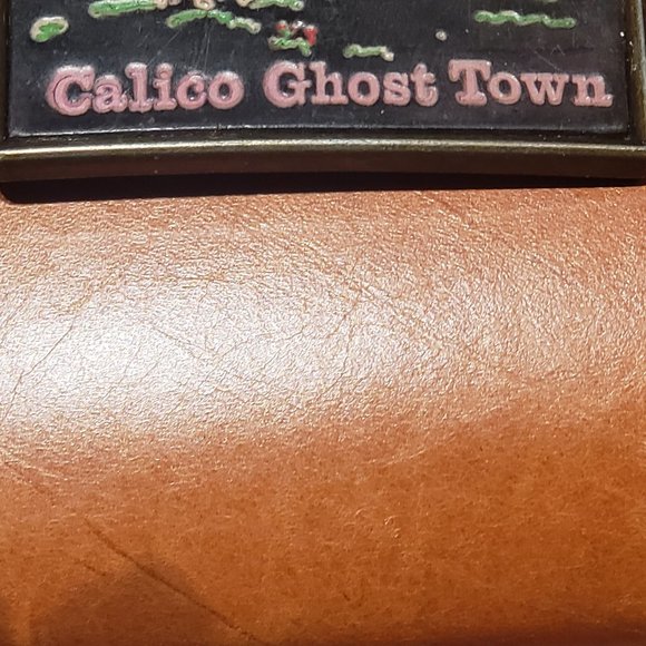 Calico Ghost Town Belt Buckle - Calico California - Vintage - Picture 3 of 5